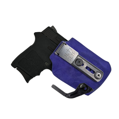 Suede Wrapped Concord Grape