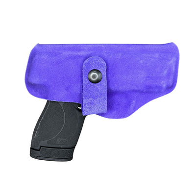 Suede Wrapped Teddy - Concord Grape