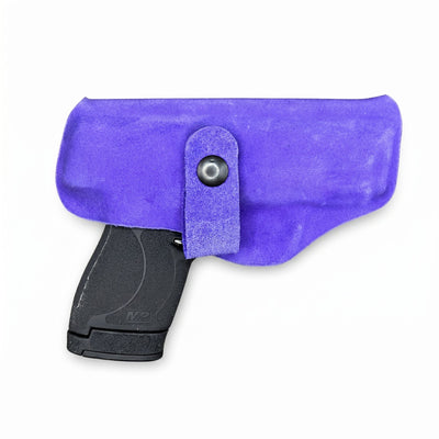 Suede Wrapped Teddy - Concord Grape
