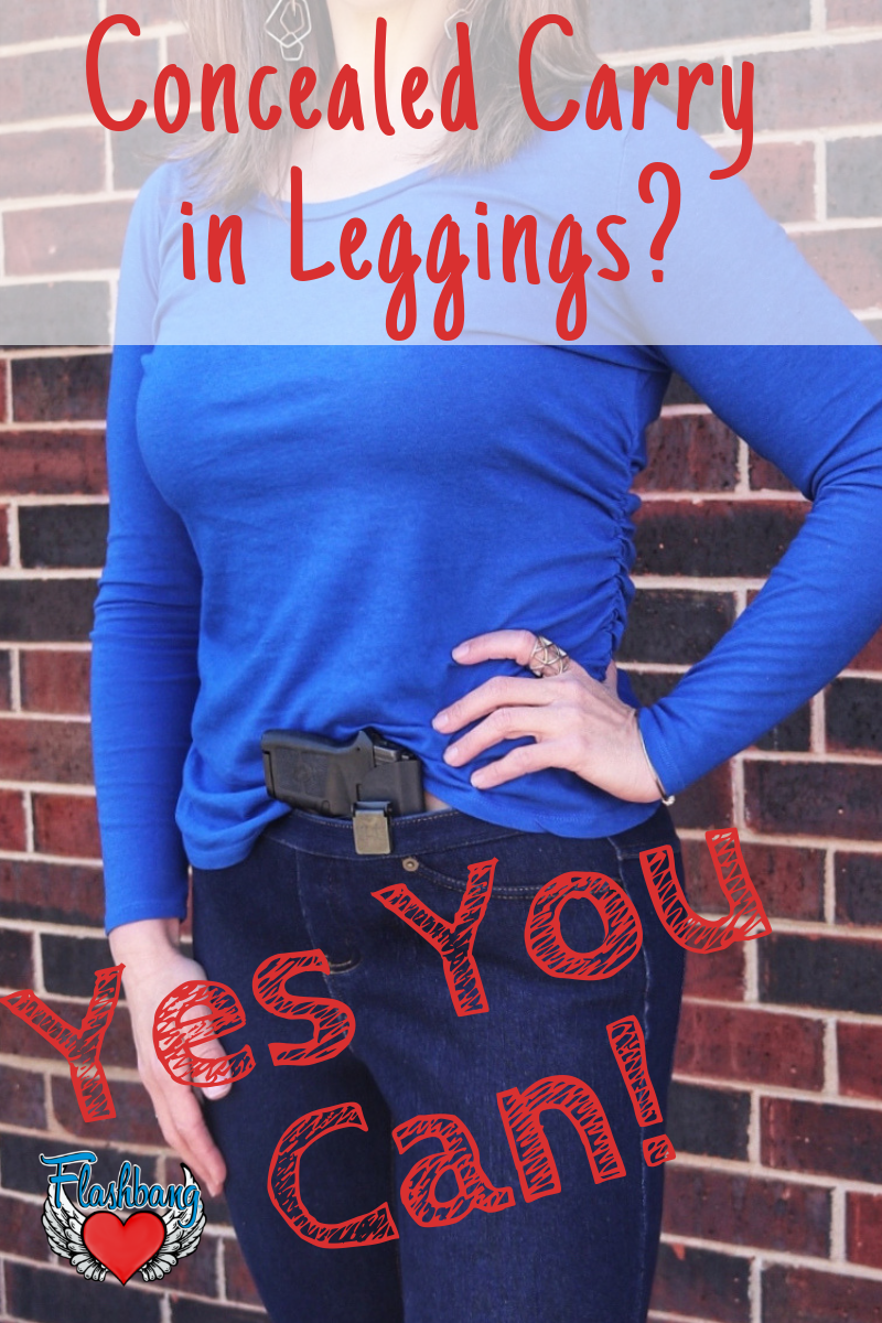How Do I Carry a Gun in Leggings? - Flashbang Holsters