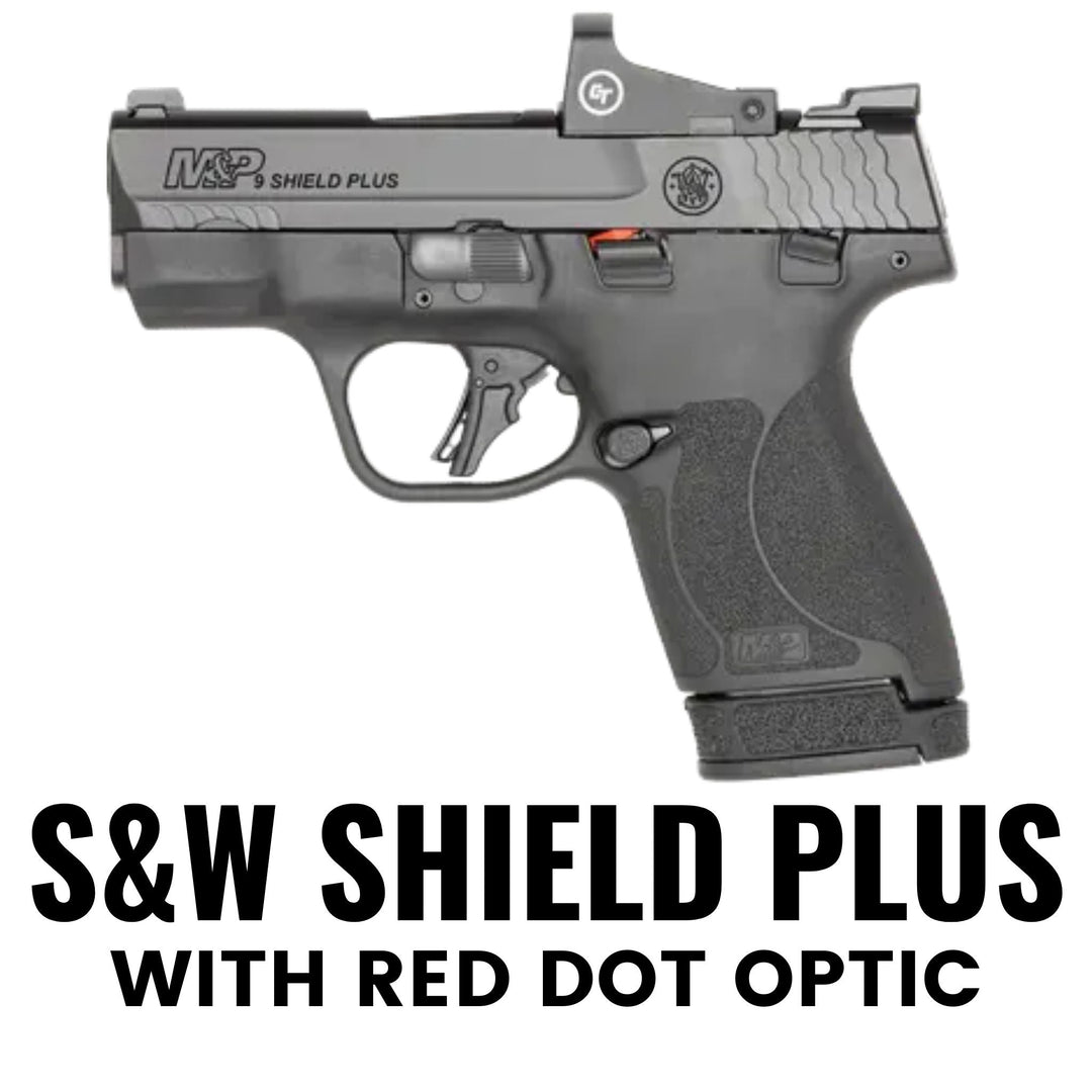 Smith and Wesson Shield Plus with Optic Holsters