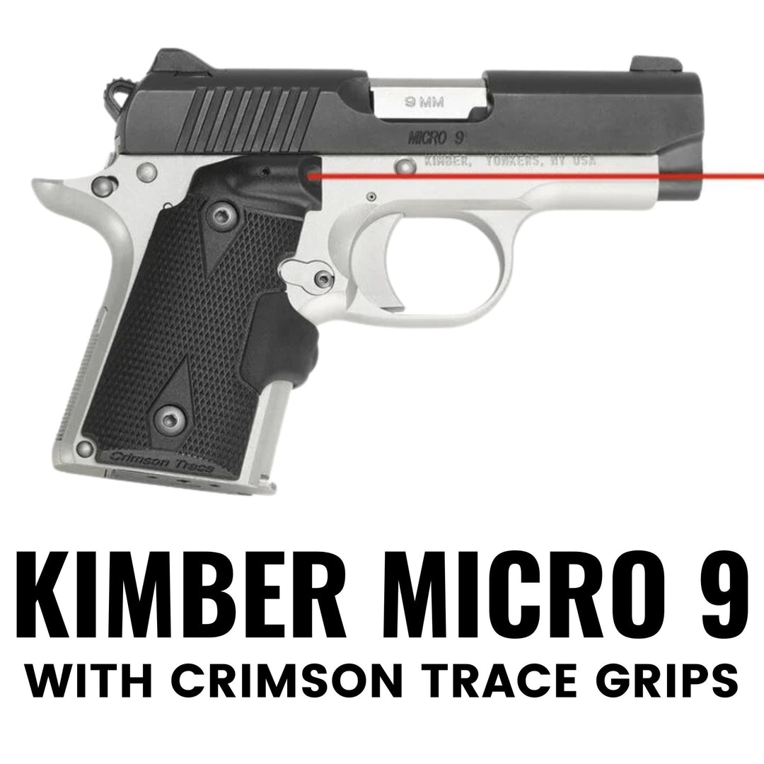 Kimber Micro 9 with Crimson Trace Grips