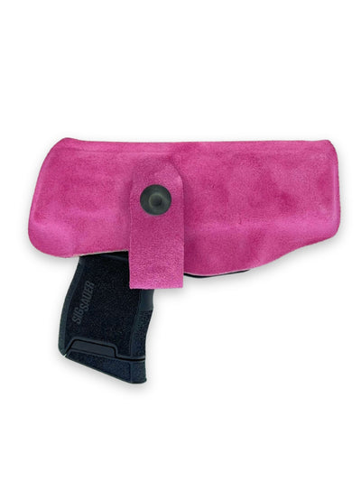 Suede Wrapped Teddy - Berry