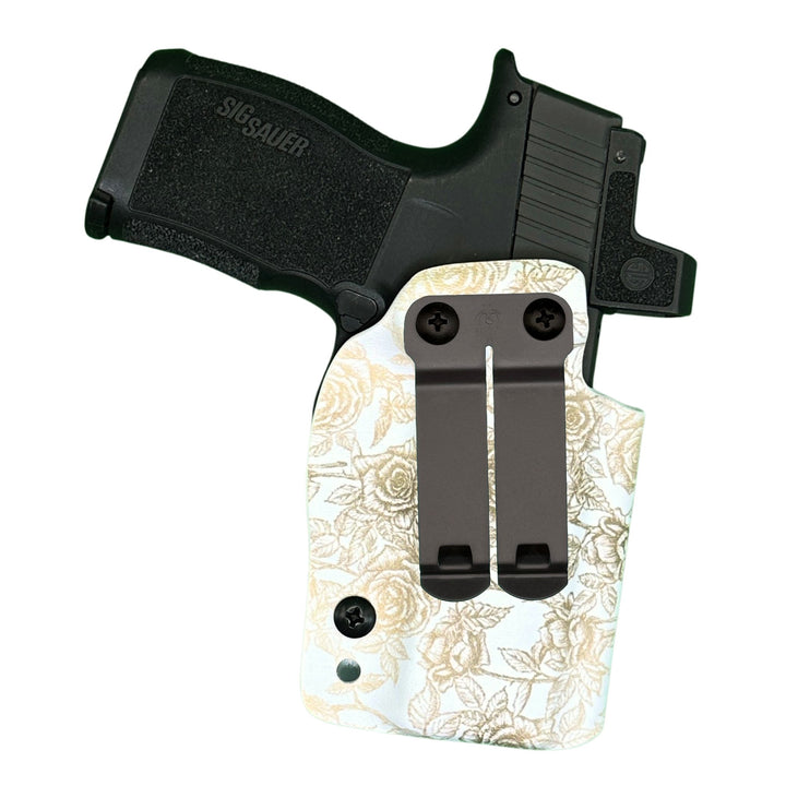 Concealed carry holster amelia dcc tea-stained roses