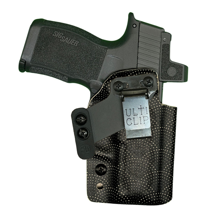 Concealed carry holster amelia ultituck with tuckwing art deco noir