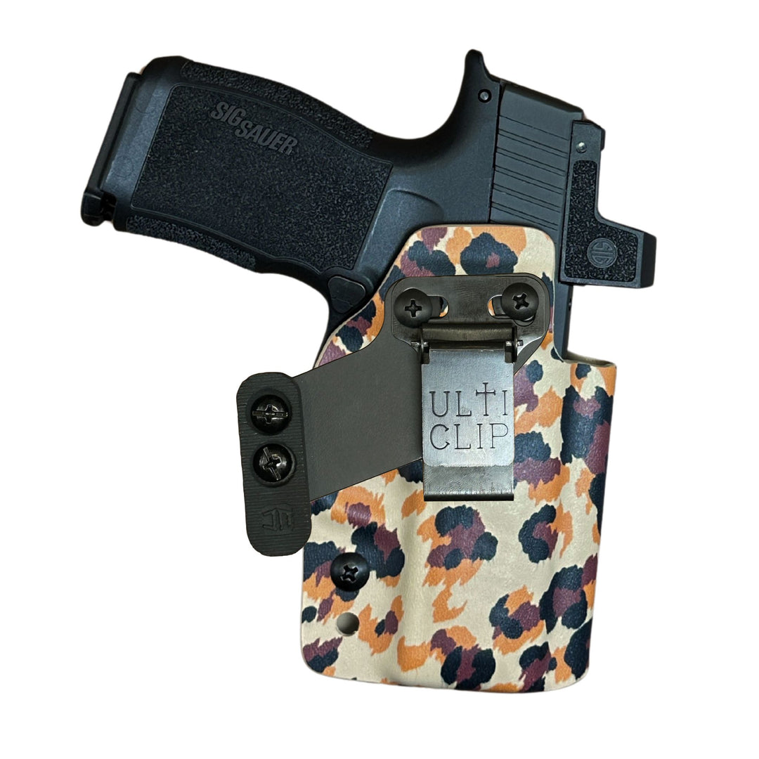 Concealed carry holster amelia ultituck with tuckwing cheetah print