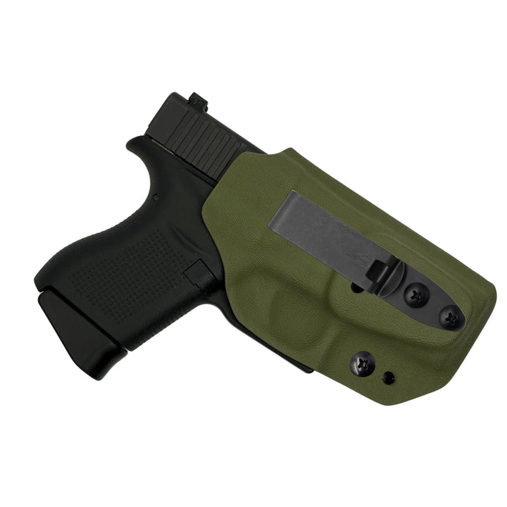 Betty 2.0 IWB Holster dcc - Flashbang Holsters - concealed carry for women #color_leaf-green