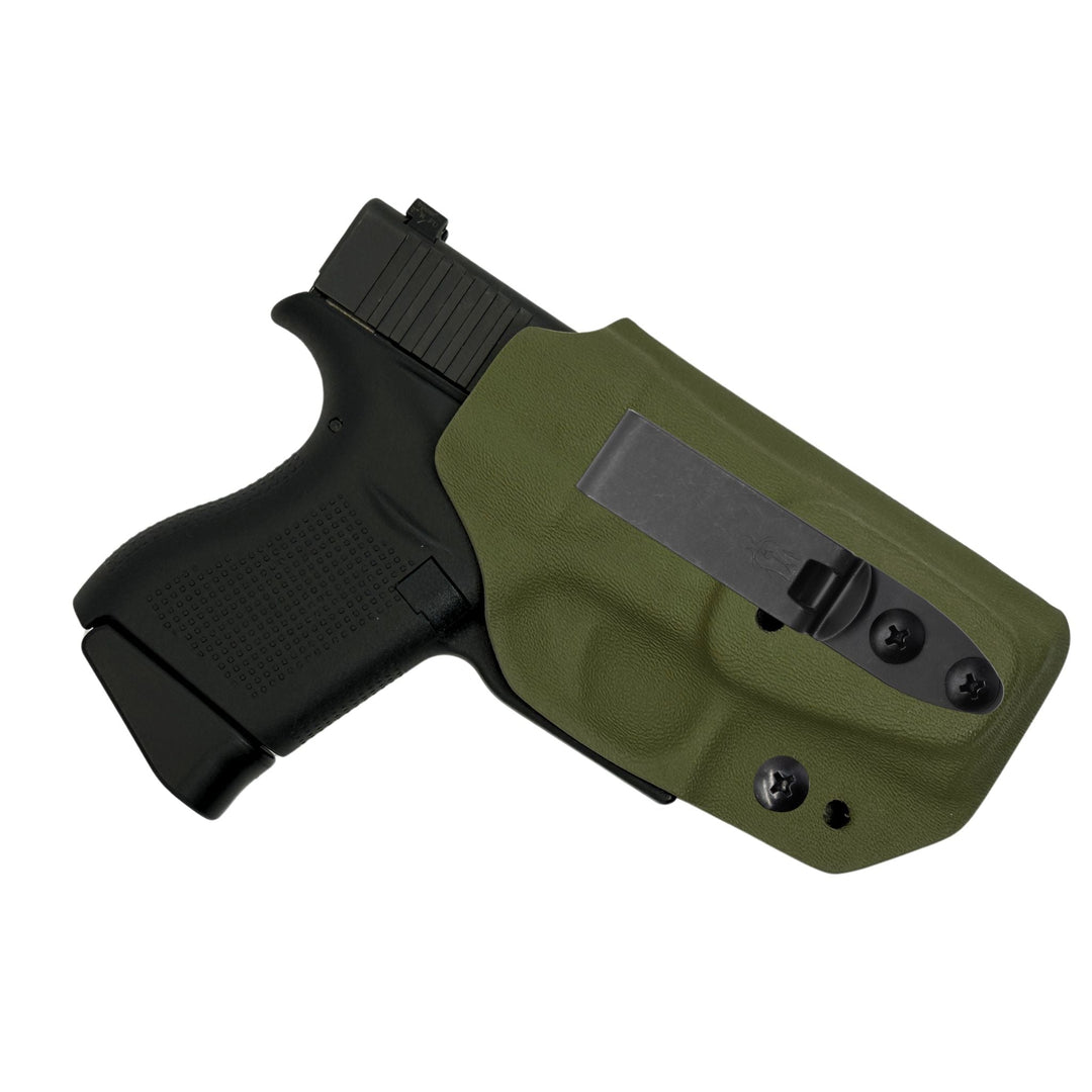 Betty 2.0 IWB Holster dcc - Flashbang Holsters - concealed carry for women #color_leaf-green