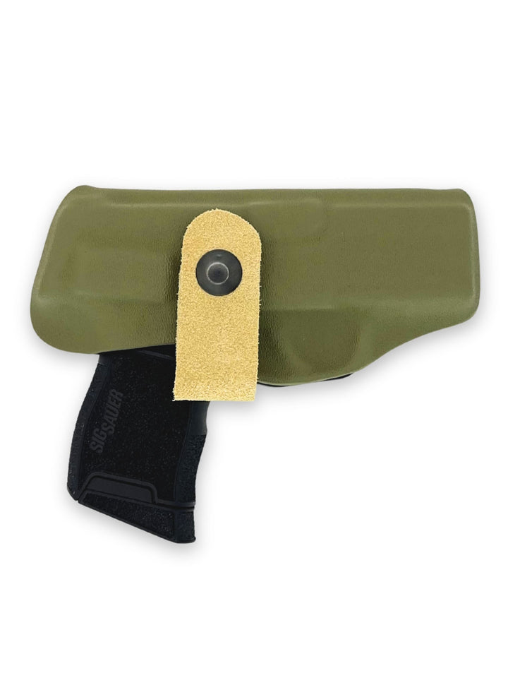 Leaf Green Flashbang bra holster for women's concealed carry #flashbang-color_leaf-green-added-retention