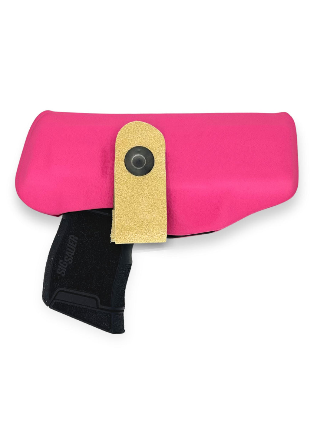Neon Pink Flashbang bra holster for women's concealed carry #flashbang-color_neon-pink-added-retention