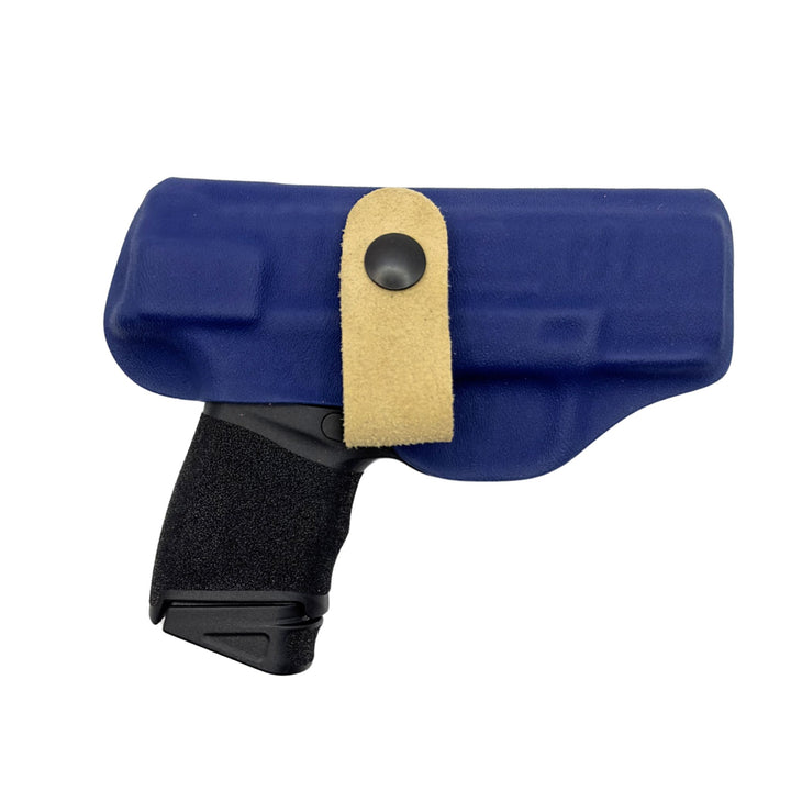vibrant blue bra holster for women's concealed carry #flashbang-color_police-blue-added-retention