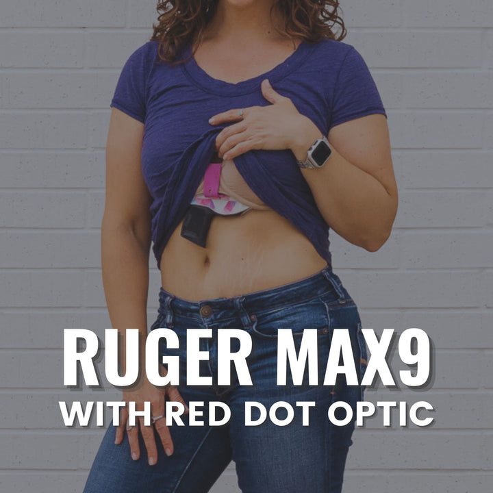 ruger max9 with red dot optic holster for women