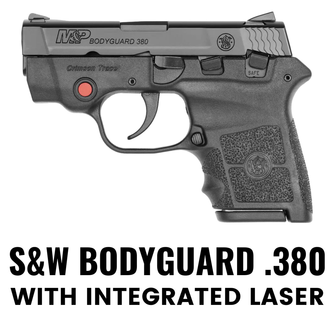 women's concealed carry smith & wesson bodyguard 380 with integrated crimson trace laser