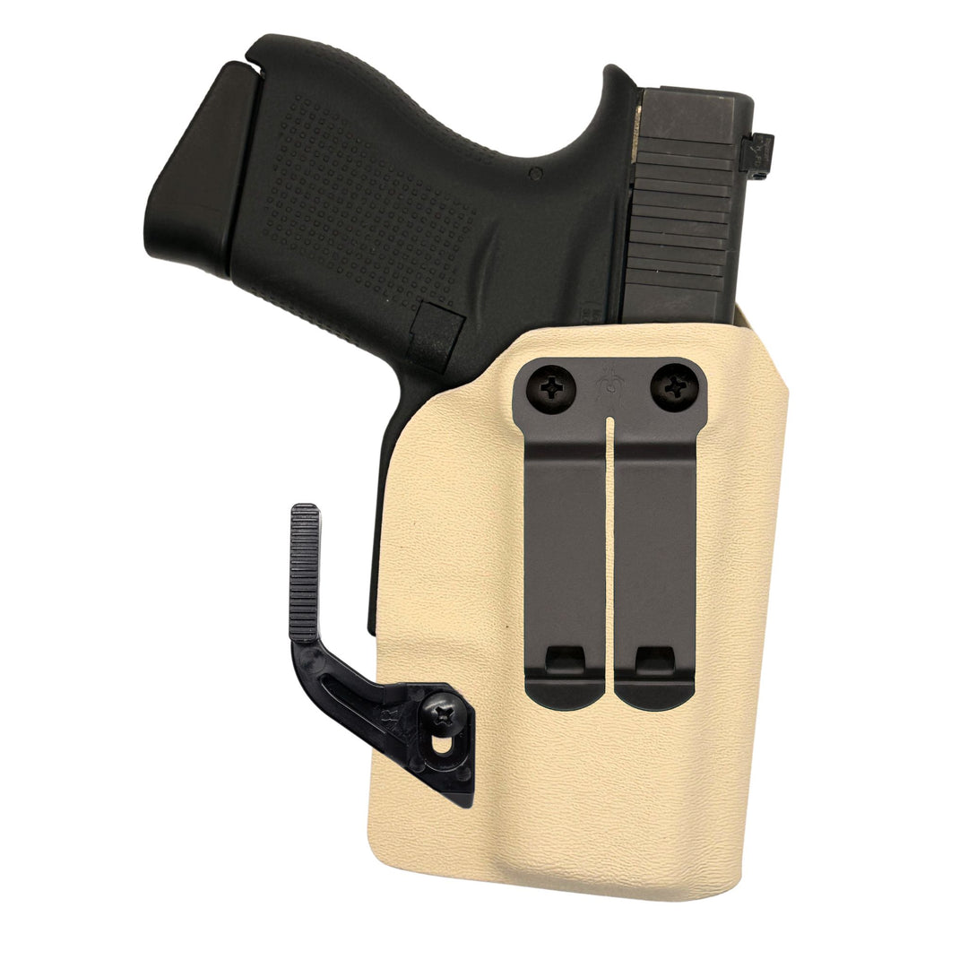 amelia iwb holster with dcc and wing nude