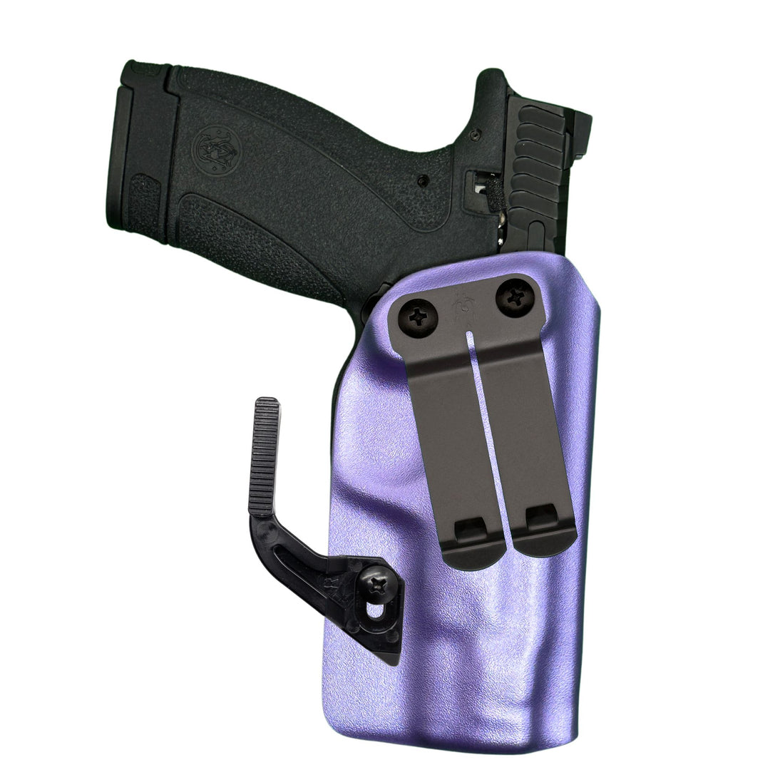 amelia iwb holster with dcc and wing purple goddess