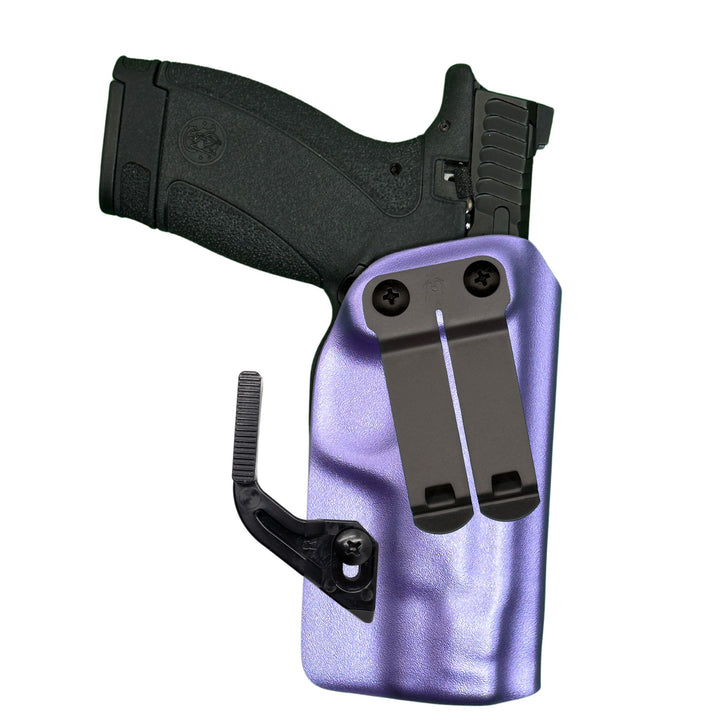 amelia iwb holster with dcc and wing purple goddess