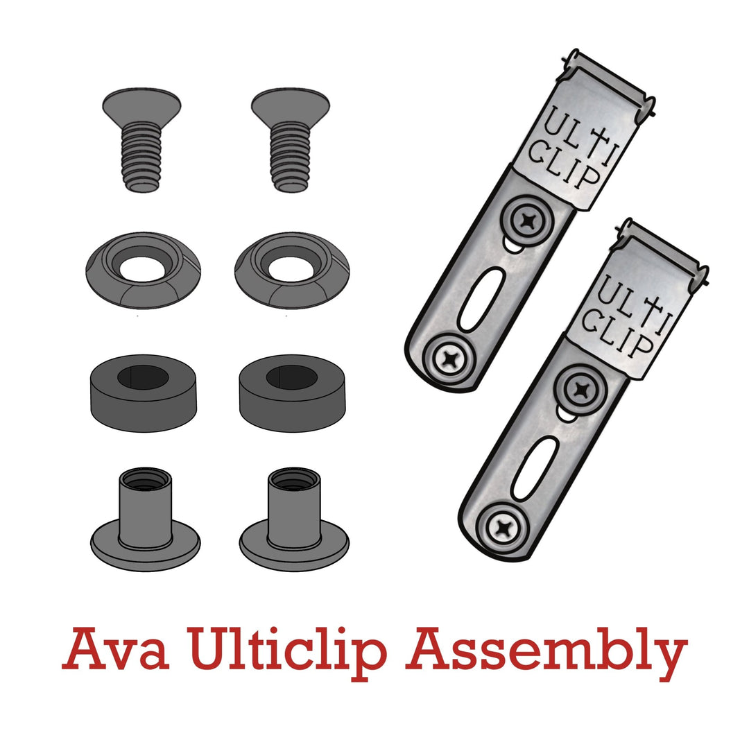 Ava Ulticlip Assembly - Flashbang Holsters - concealed carry for women