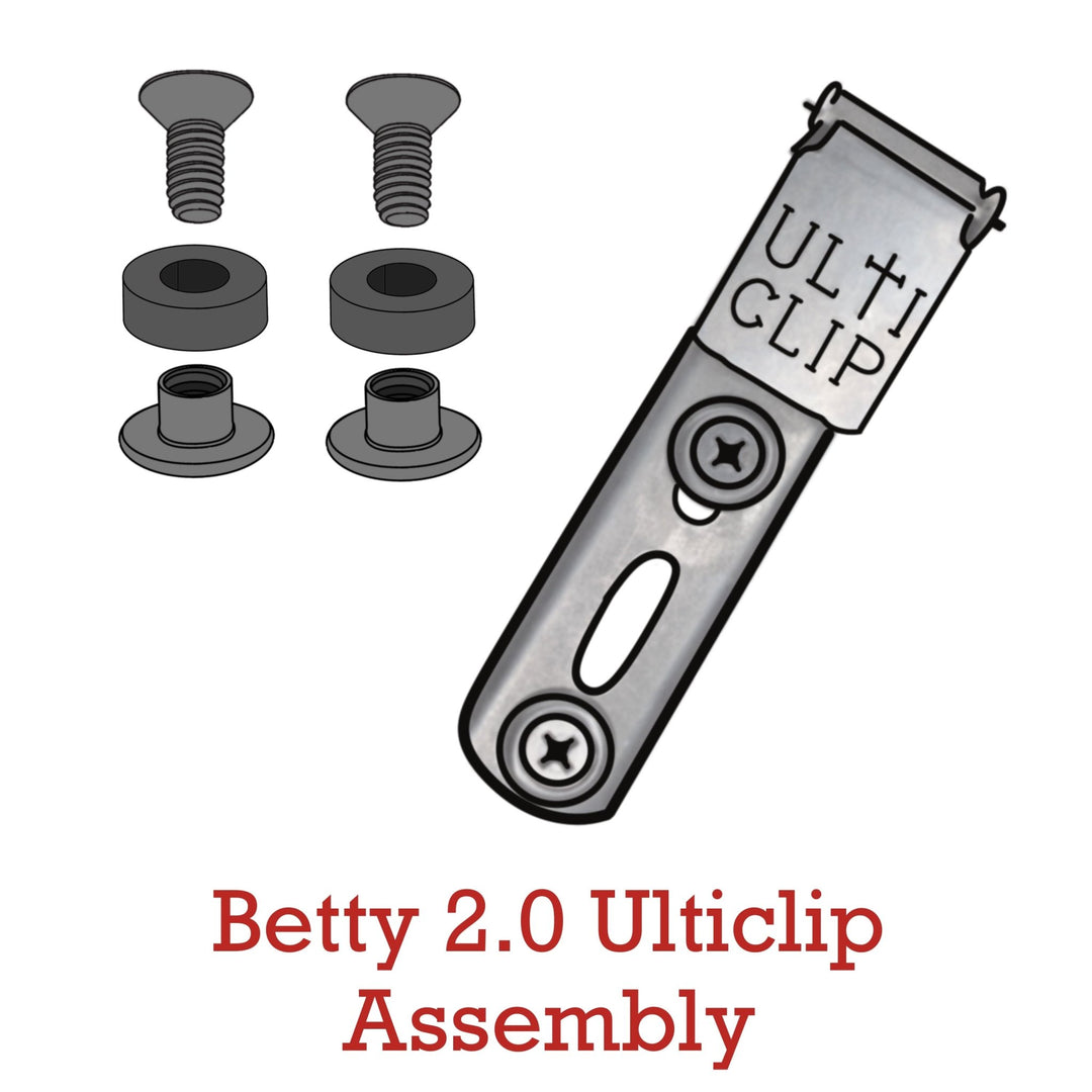 Betty 2.0 Ulticlip Assembly - Flashbang Holsters - concealed carry for women