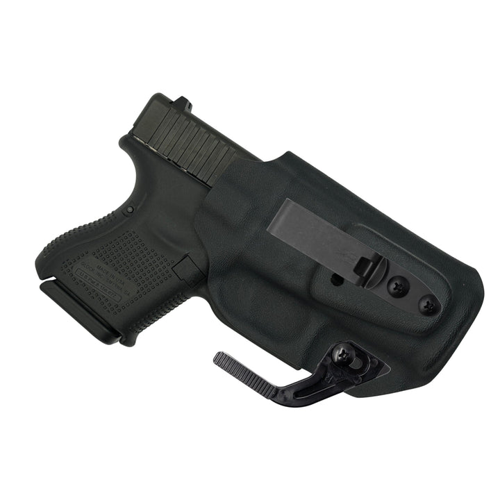 Betty 2.0 IWB Holster dcc with wing - Flashbang Holsters - concealed carry for women #color_classic-black