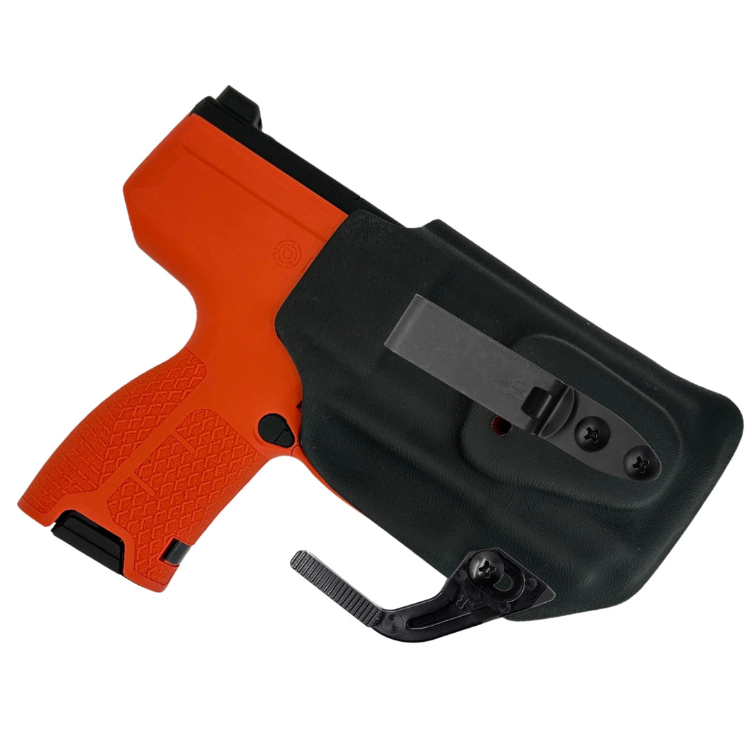 Betty 2.0 IWB Holster dcc with wing - Flashbang Holsters - concealed carry for women #color_classic-black