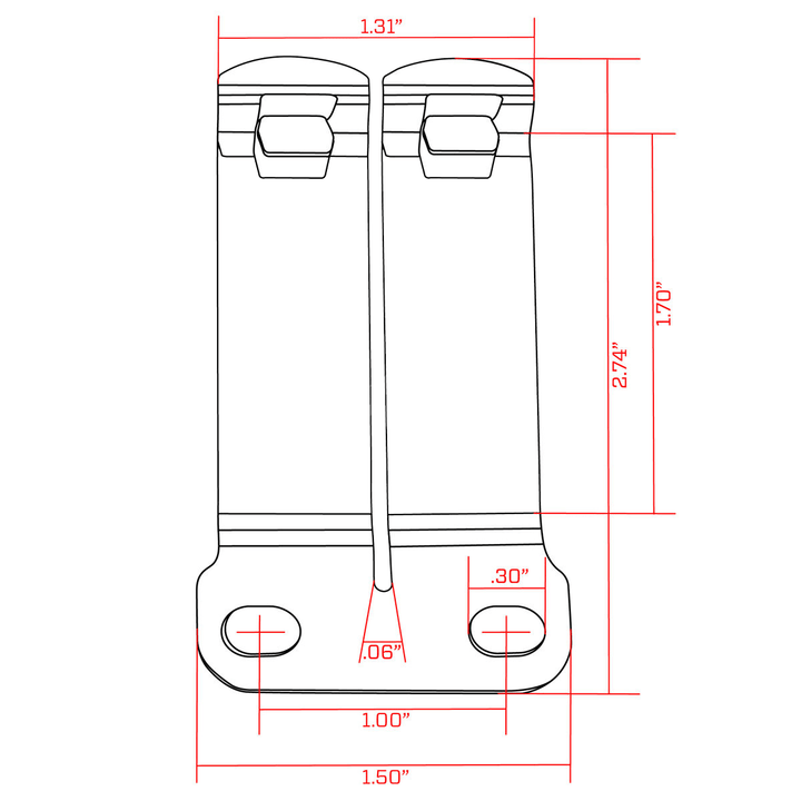 DCC Monoblock 1.5" - Flashbang Holsters - concealed carry for women