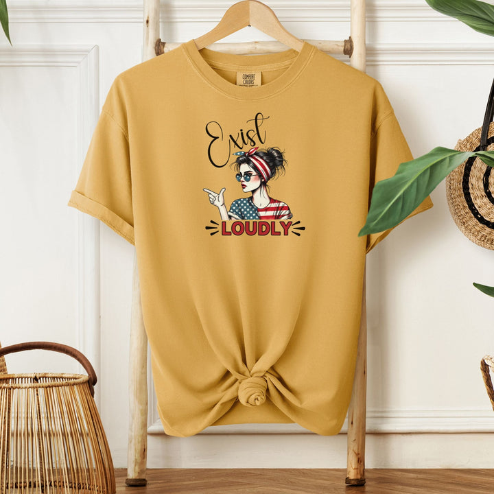 Exist LOUDLY Comfort Colors Tee - Flashbang Holsters - concealed carry for women