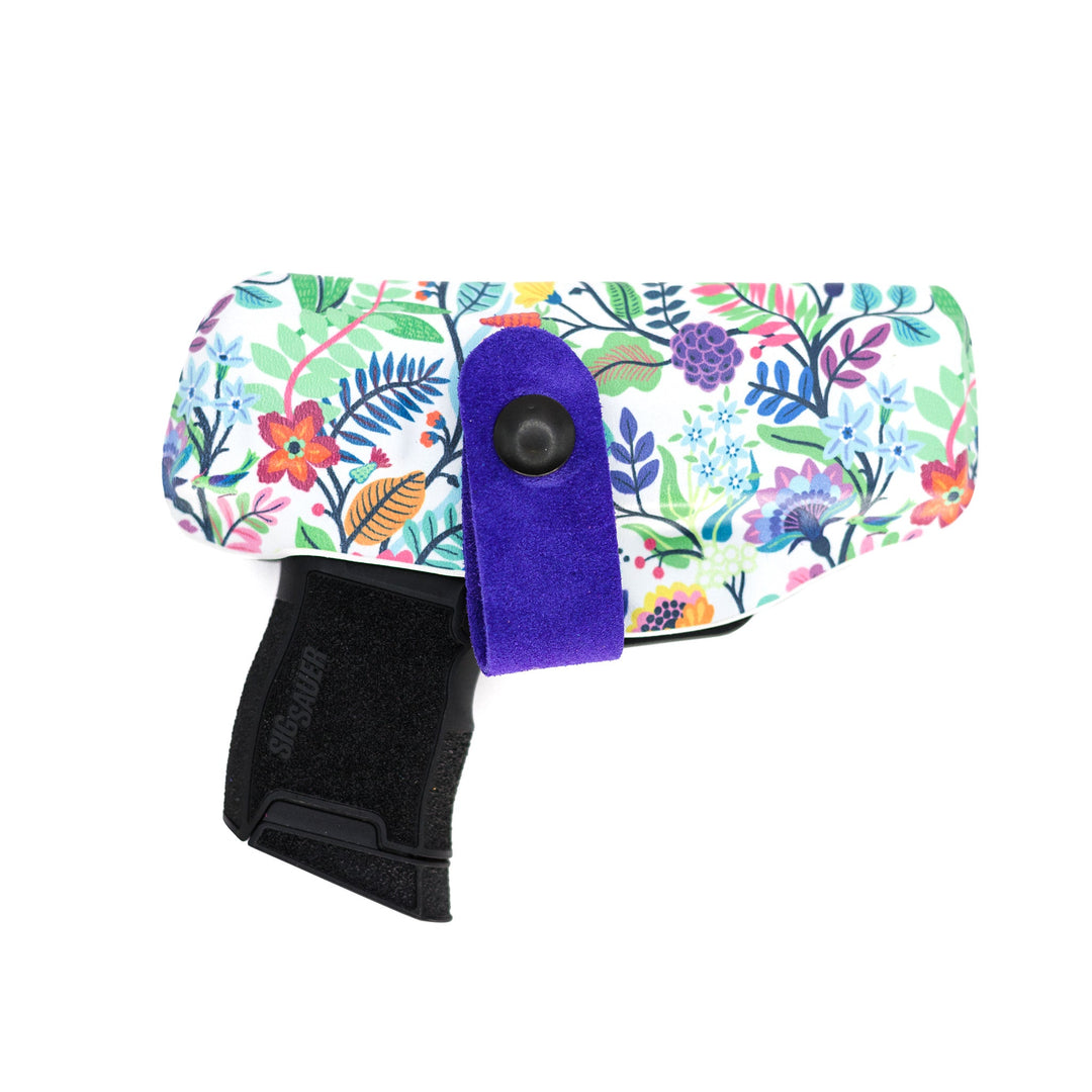 Colorful Floral Hippie Chick Boutique Print  - Flashbang Holsters - concealed carry for women #flashbang-color_hippie-chick