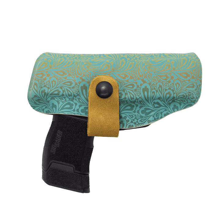 Patina paisly swril - Flashbang Holsters - concealed carry for women