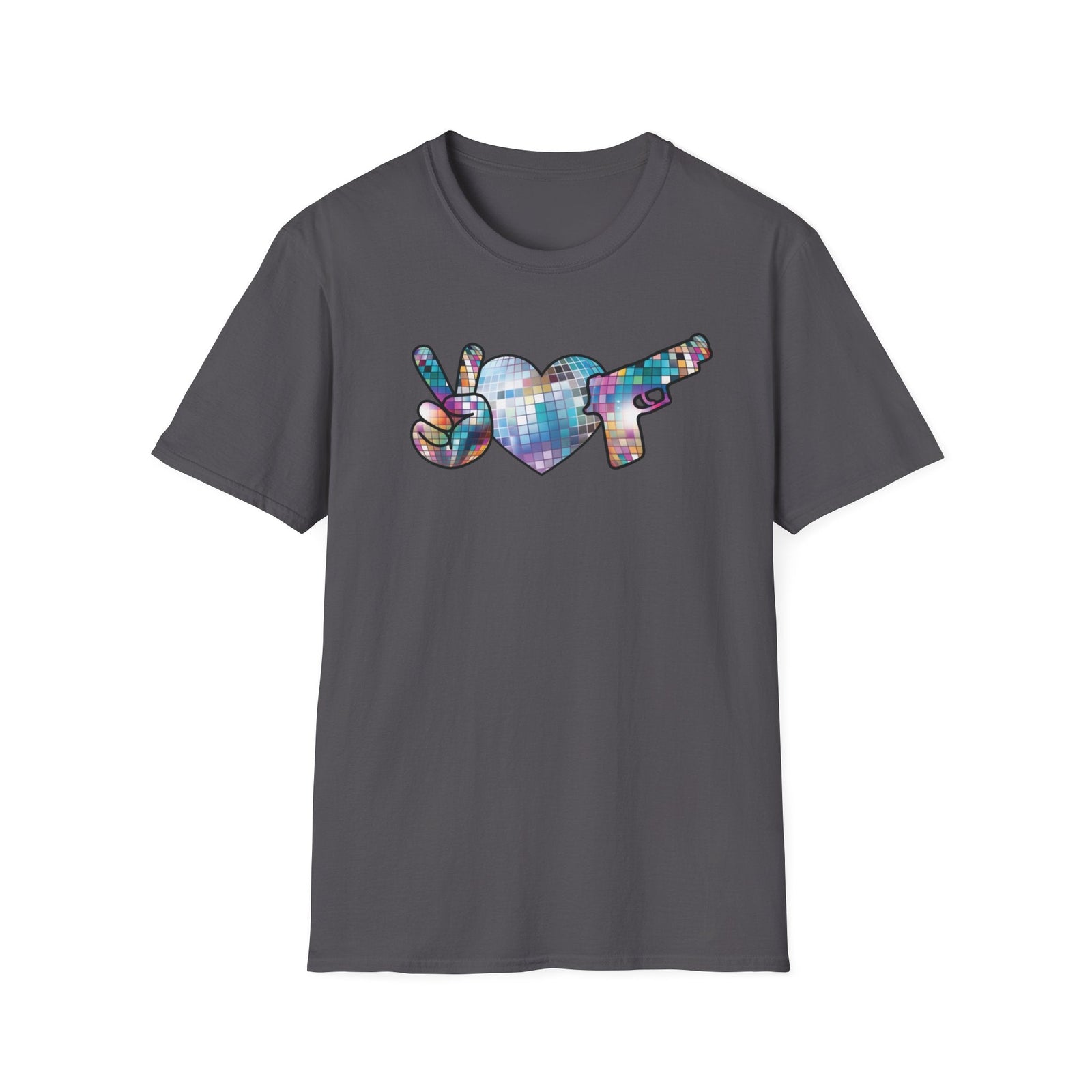 Peace Love Guns Softstyle T-Shirt - Flashbang Holsters - concealed carry for women
