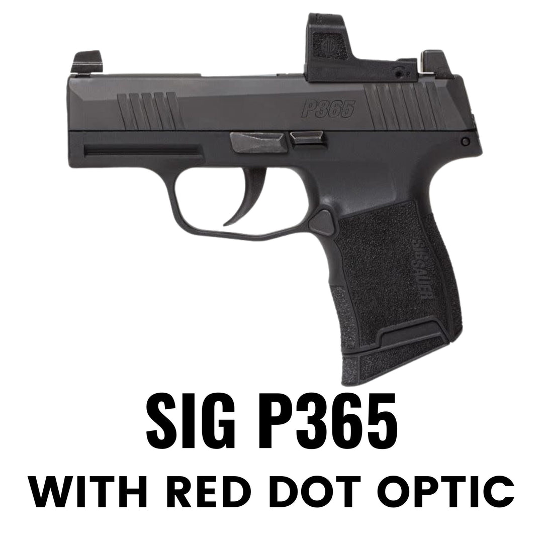 Sig P365 with optic holster