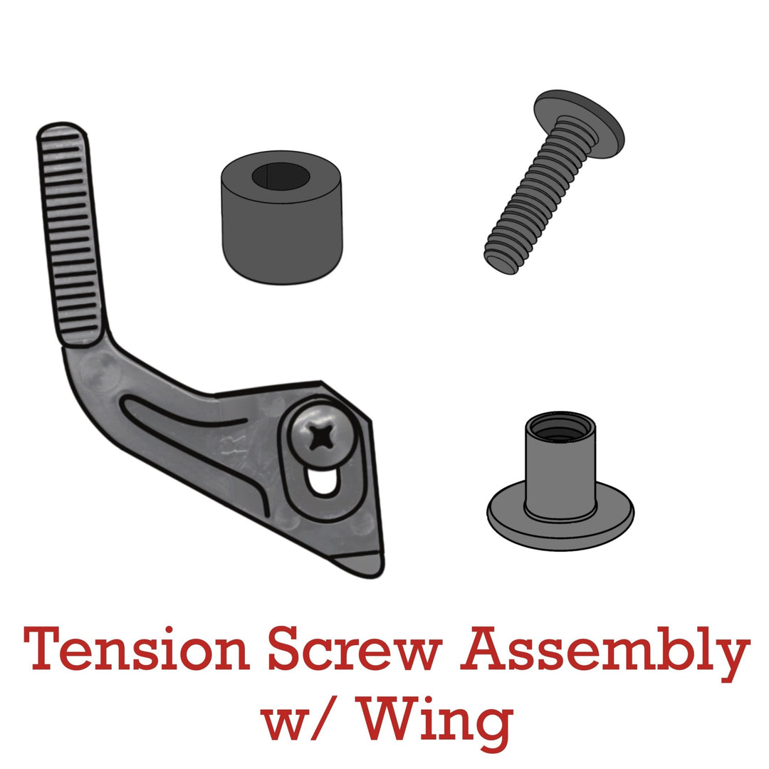 Tension Screw Assembly With Wing - Flashbang Holsters - concealed carry for women