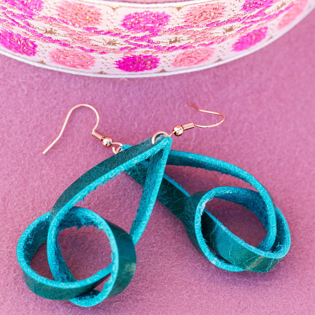 Twisted Gypsy Leather Earrings - Flashbang Holsters - concealed carry for women