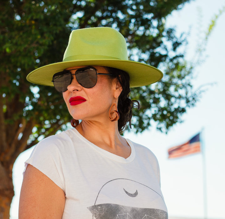 Twisted Gypsy Leather Earrings - Flashbang Holsters - concealed carry for women