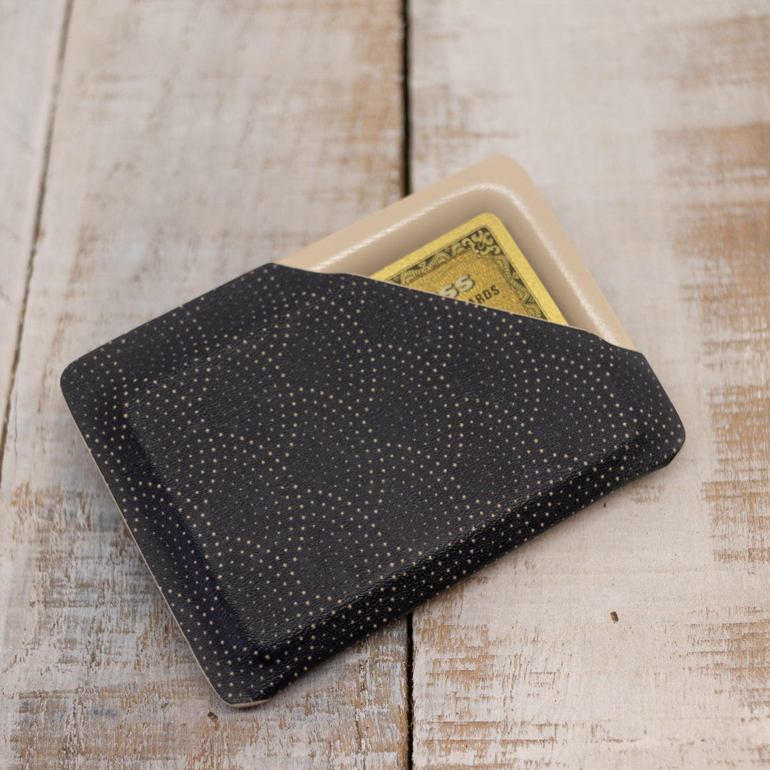 Art Deco Noir Slimline Wallet - Flashbang Holsters - concealed carry for women