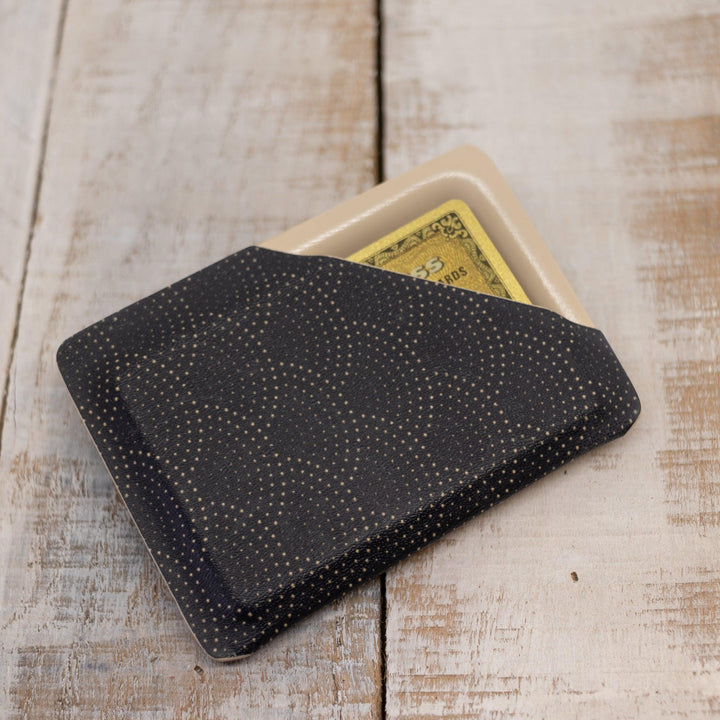 Art Deco Noir Slimline Wallet - Flashbang Holsters - concealed carry for women