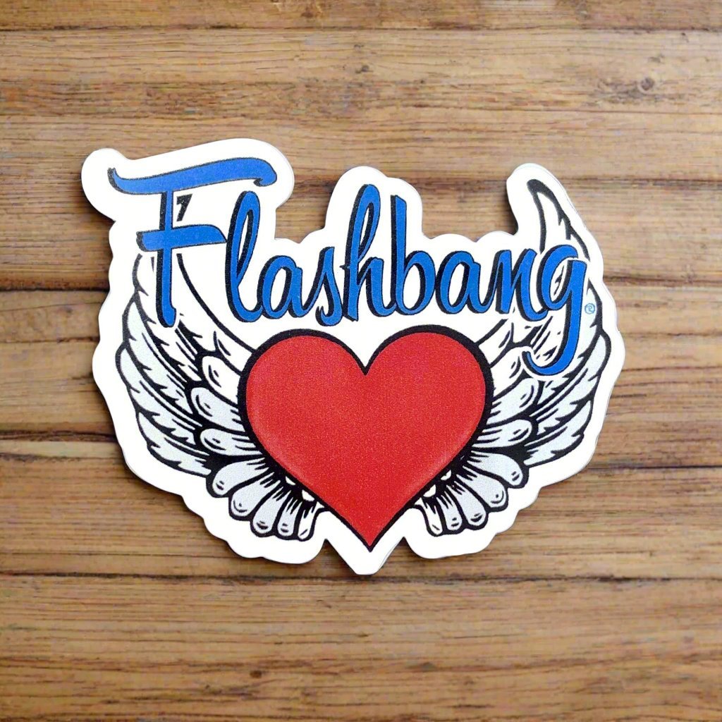 Flashbang Logo Sticker - Flashbang Holsters - concealed carry for women