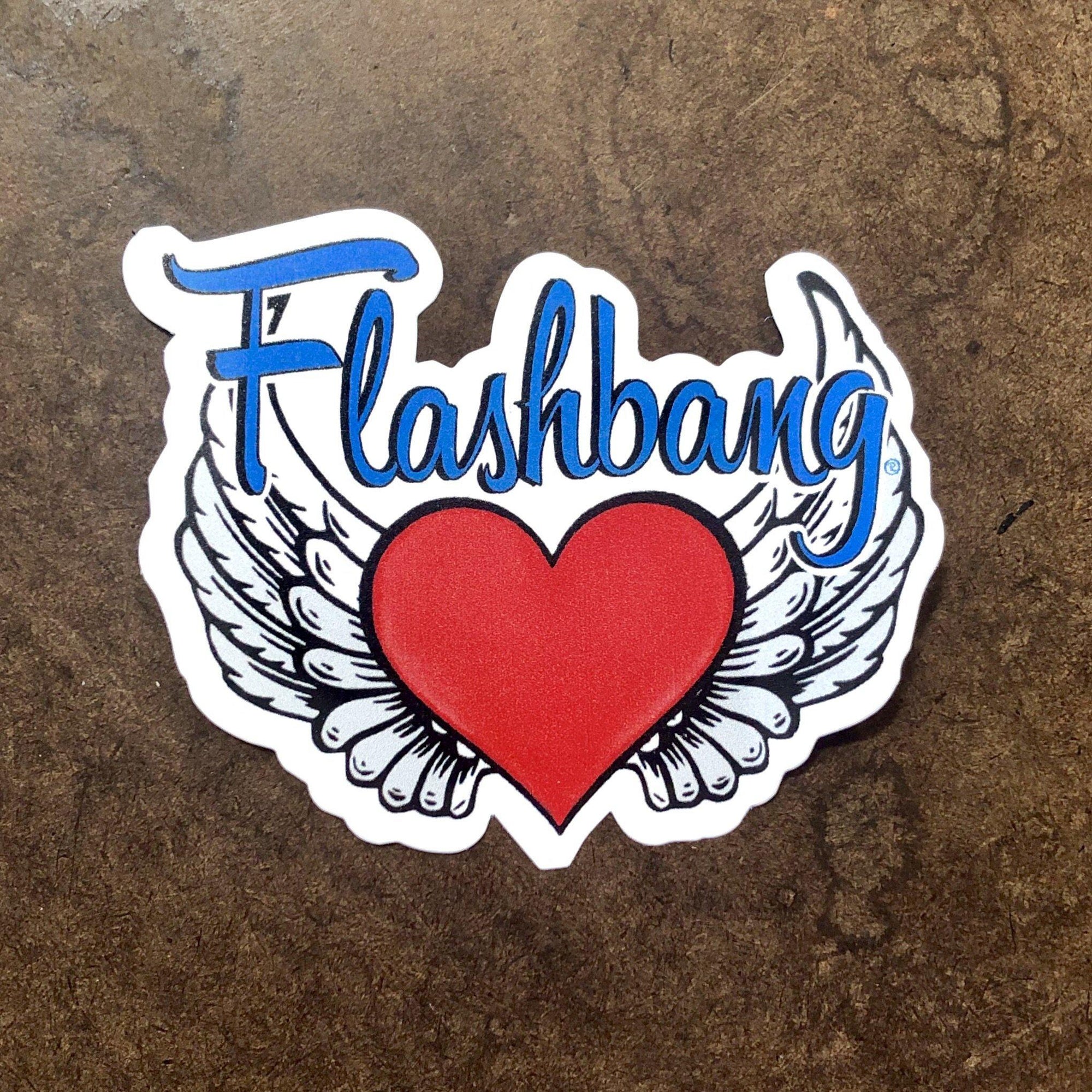 Flashbang Logo Sticker-Flashbang Holsters