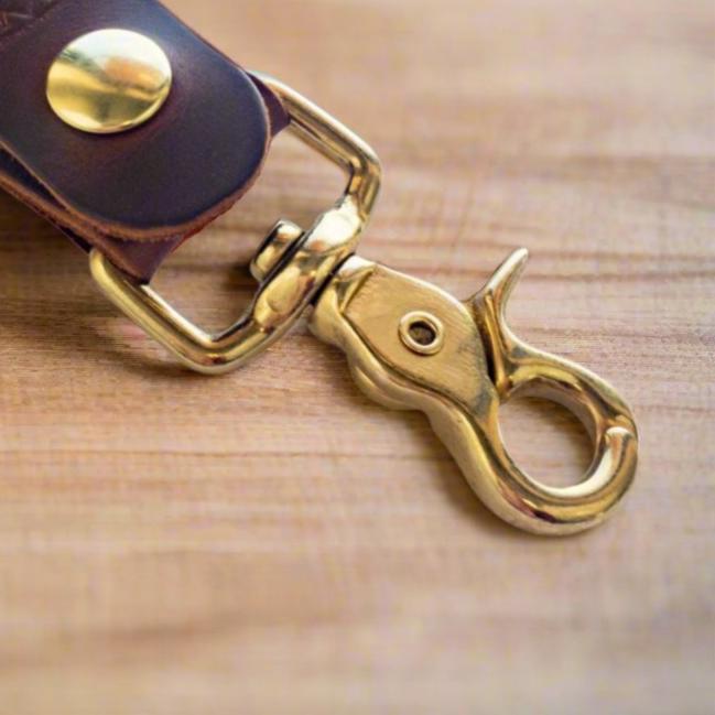 Nomad Leather Key Chain - Flashbang Holsters - concealed carry for women