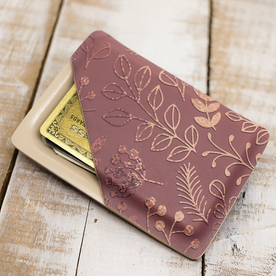 Rose Gold Slimline Wallet - Flashbang Holsters - concealed carry for women