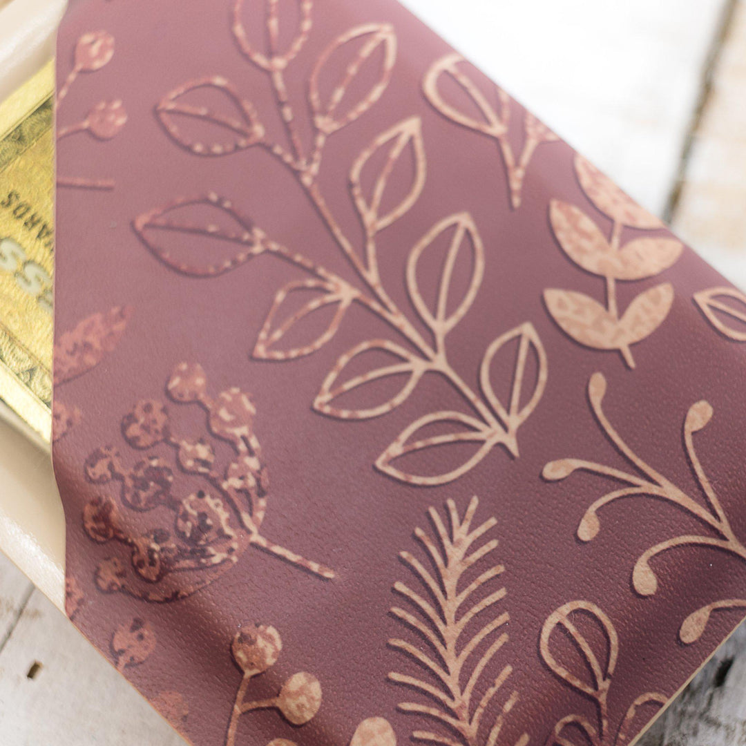 Rose Gold Slimline Wallet - Flashbang Holsters - concealed carry for women