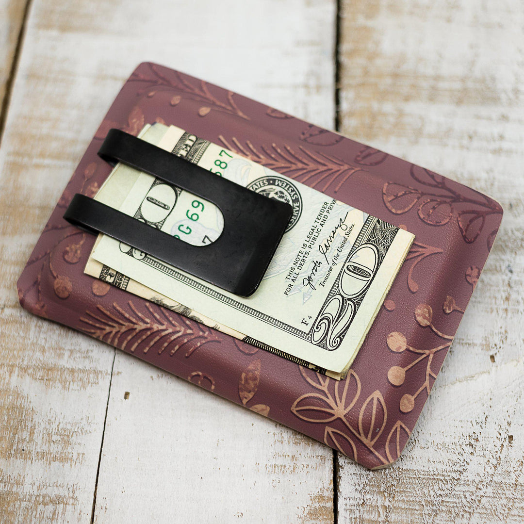 Rose Gold Slimline Wallet - Flashbang Holsters - concealed carry for women
